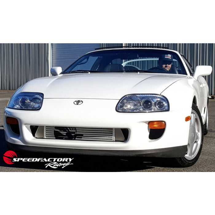 SpeedFactory Standard Front Mount Intercooler Upgrade for 1993-1998 MKIV Toyota Supra Turbo - 3" Inlet / 3" Outlet (Stock to 850HP)