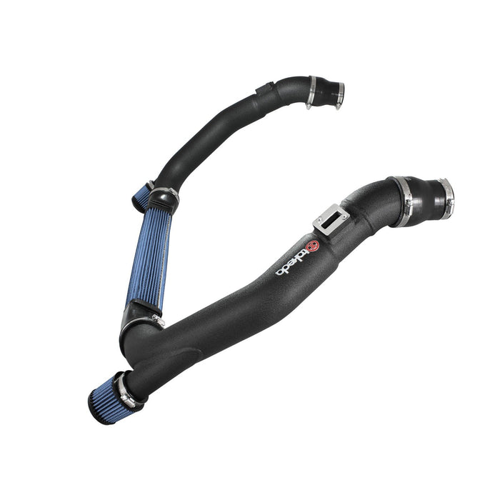 aFe Power Takeda Stage-2 Cold Air Intake System w/ Pro 5R Media Black Nissan GT-R (R35) 09-20 V6-3.8L (tt)