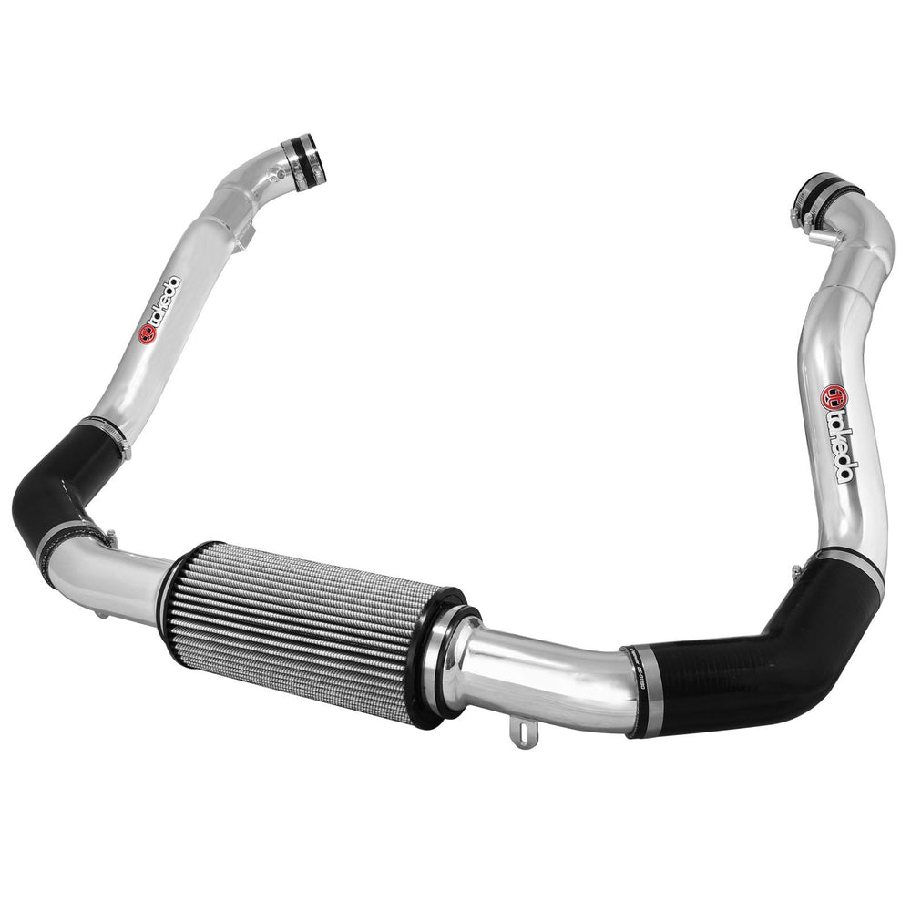 aFe Power Takeda Stage-2 Cold Air Intake System w/ Pro Dry S Media Polished Infiniti G37 08-13/Q60 14-15 V6-3.7L (VQ37VHR)