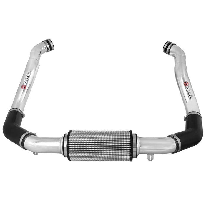 aFe Power Takeda Stage-2 Cold Air Intake System w/ Pro Dry S Media Polished Infiniti G37 08-13/Q60 14-15 V6-3.7L (VQ37VHR)