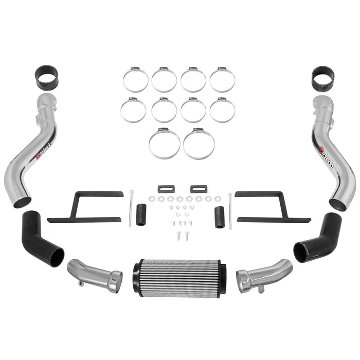 aFe Power Takeda Stage-2 Cold Air Intake System w/ Pro Dry S Media Polished Infiniti G37 08-13/Q60 14-15 V6-3.7L (VQ37VHR)
