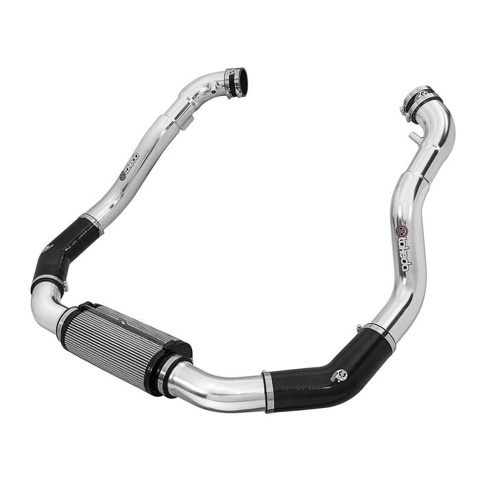 aFe Power Takeda Stage-2 Cold Air Intake System w/ Pro Dry S Media Polished Nissan 370Z 09-20 V6-3.7L
