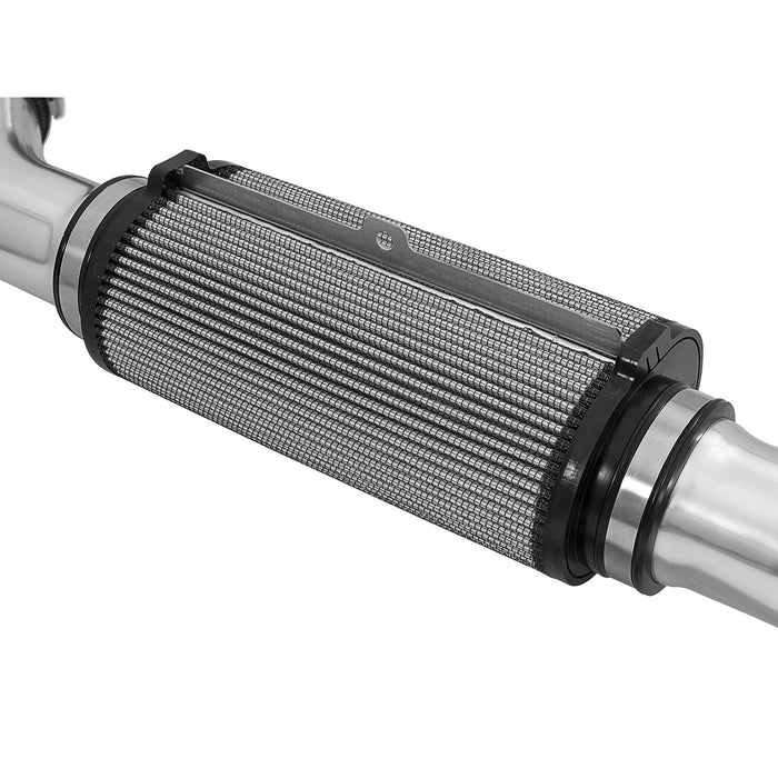 aFe Power Takeda Stage-2 Cold Air Intake System w/ Pro Dry S Media Polished Nissan 370Z 09-20 V6-3.7L