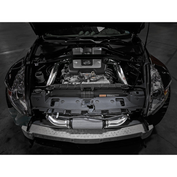 aFe Power Takeda Stage-2 Cold Air Intake System w/ Pro Dry S Media Polished Nissan 370Z 09-20 V6-3.7L