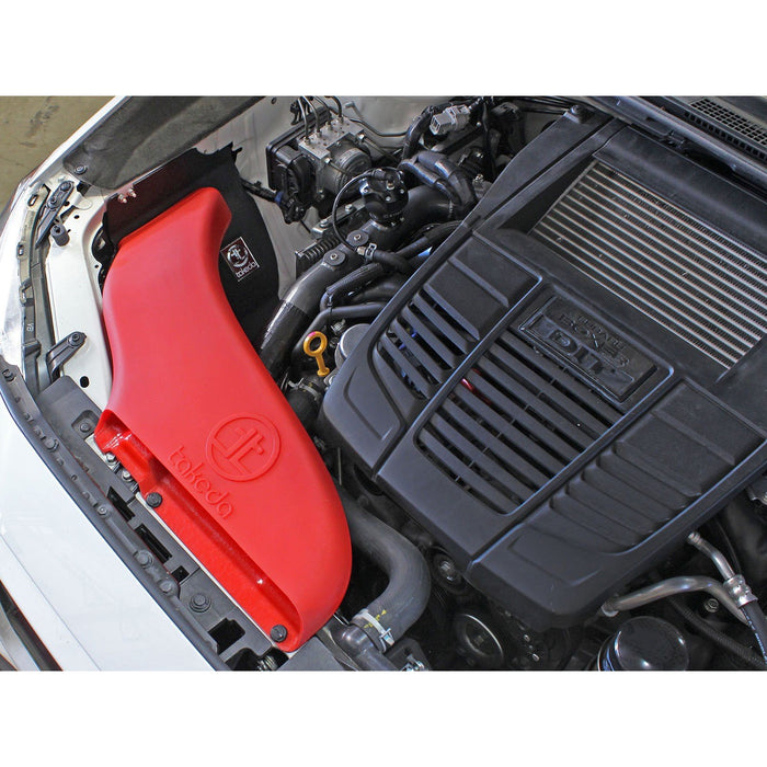 aFe Power Takeda Stage-2 Cold Air Intake System w/ Pro Dry S Media Black Subaru WRX 15-20 H4-2.0L (t)