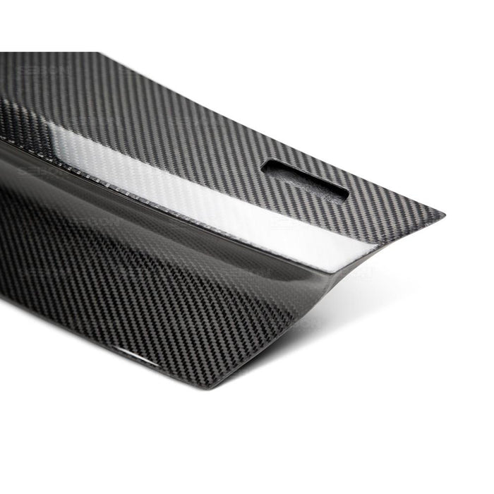 Seibon OEM-Style Carbon Fiber Trunk Garnish For 2014-2015 Honda Civic SI Coupe*