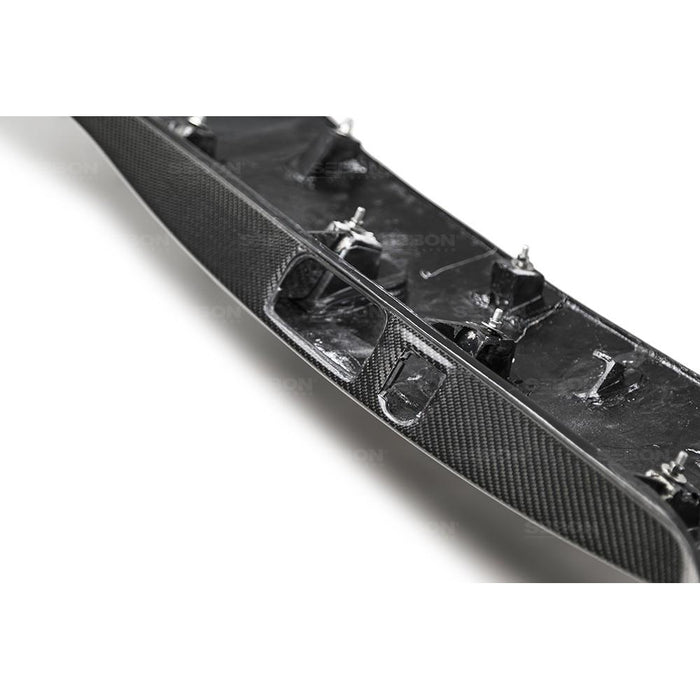 Seibon Carbon Fiber Trunk Garnish For 2016-2020 Honda Civic Coupe