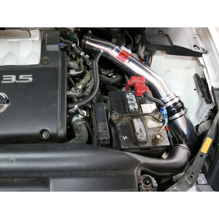 aFe Power Takeda Stage-2 Cold Air Intake System w/ Pro Dry S Media Polished Nissan Maxima 04-08 V6-3.5L