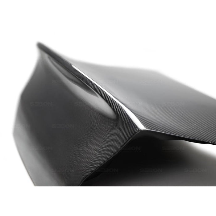 Seibon C-Style Carbon Fiber Trunk Lid For 2003-2007 Mitsubishi Lancer Evo