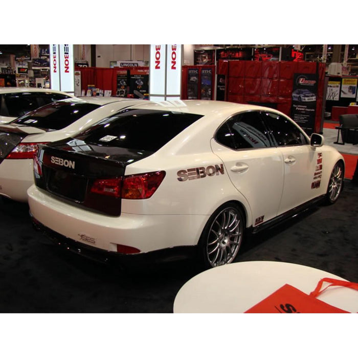 Seibon OEM-Style Carbon Fiber Trunk LID For 2006-2013 Lexus Is / Is F Sedan