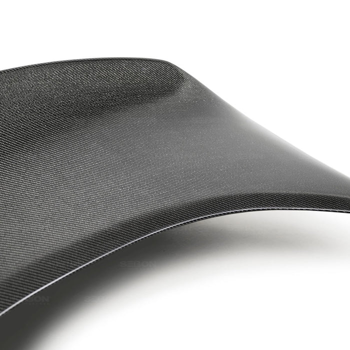 Seibon C-Style Carbon Fiber Trunk Lid For 2010-2016 Hyundai Genesis Coupe