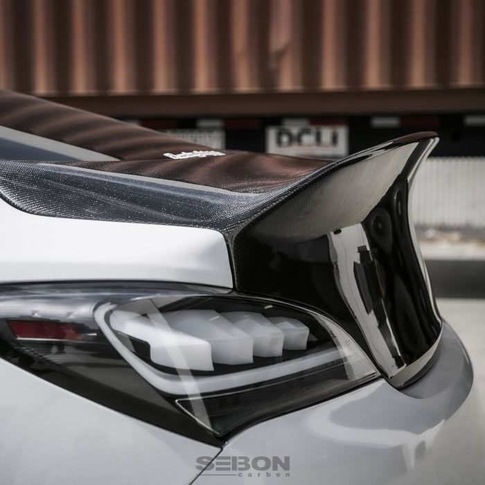 Seibon C-Style Carbon Fiber Trunk Lid For 2010-2016 Hyundai Genesis Coupe