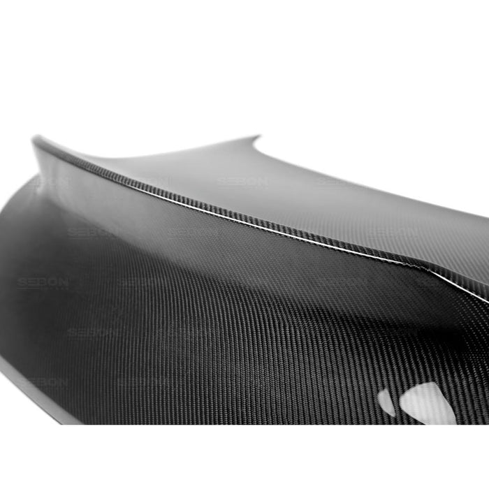 Seibon C-Style Carbon Fiber Trunk Lid For 2008-2015 Infiniti G37 / Q60 Coupe