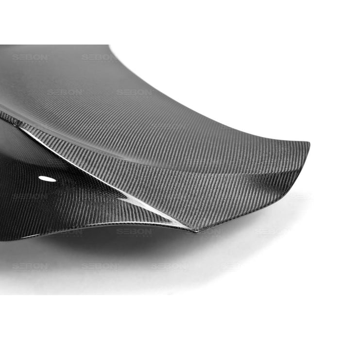 Seibon C-Style Carbon Fiber Trunk Lid For 2008-2015 Infiniti G37 / Q60 Coupe