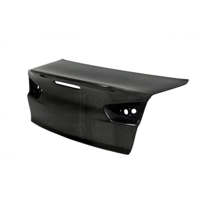 Seibon CSL-Style Carbon Fiber Trunk Lid For 2008-2015 Mitsubishi Lancer Evo X