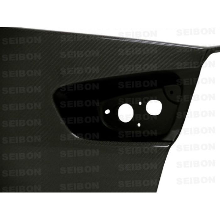 Seibon OEM-Style Carbon Fiber Trunk Lid For 2008-2015 Mitsubishi Lancer Evo X