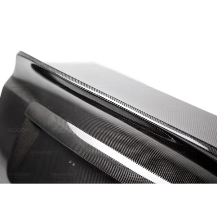 Seibon C-Style Carbon Fiber Trunk Lid For 2008-2014 Subaru WRX / STI Sedan