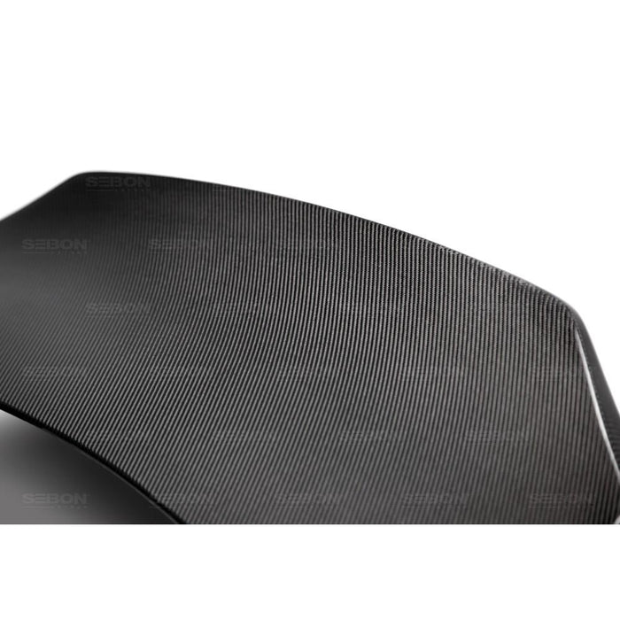 Seibon C-Style Carbon Fiber Trunk Lid For 2008-2014 Subaru WRX / STI Sedan