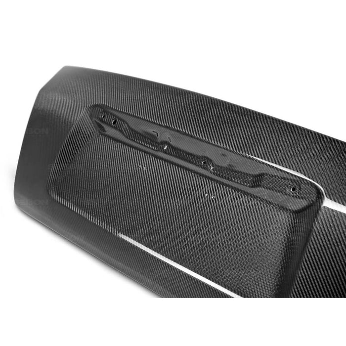 Seibon OEM-Style Carbon Fiber Trunk Lid For 2008-2014 Subaru WRX / STI Sedan