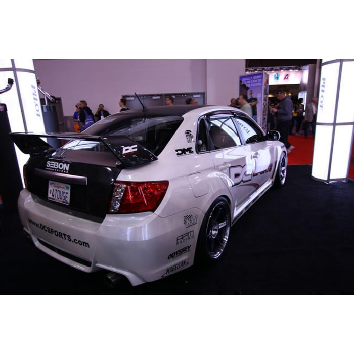 Seibon OEM-Style Carbon Fiber Trunk Lid For 2008-2014 Subaru WRX / STI Sedan