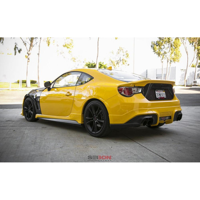Seibon OEM-Style Carbon Fiber Trunk Lid For 2013-2020 Scion Frs / Toyota 86 / Subaru Brz