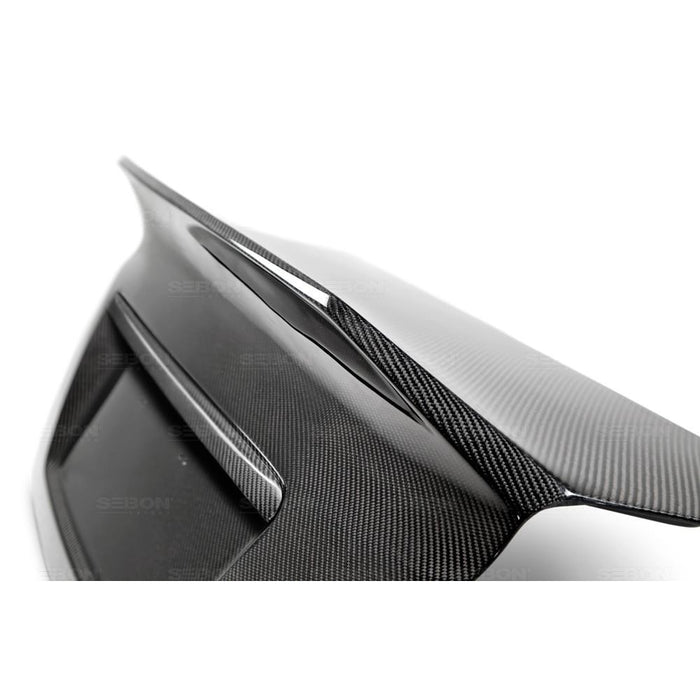 Seibon C-Style Carbon Fiber Trunk Lid For 2015-2020 Subaru WRX / STI