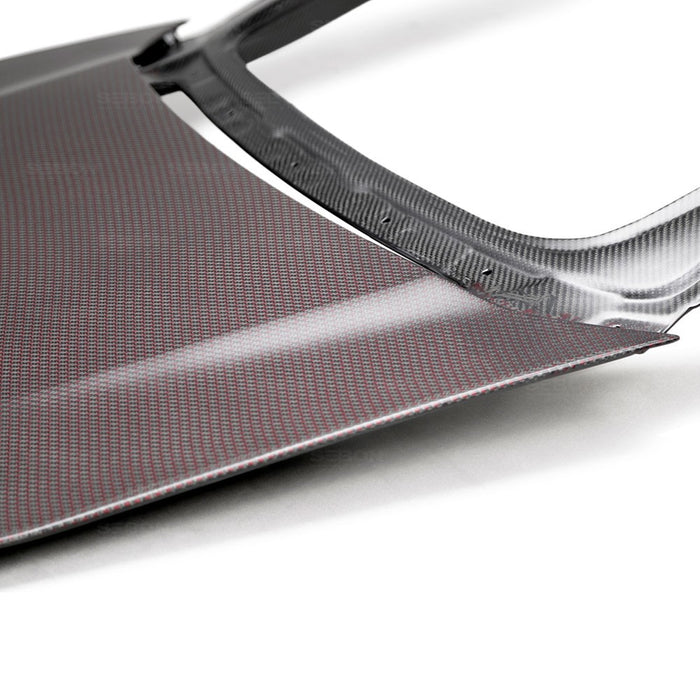 Seibon OEM-Style Dry Red Carbon Trunk Lid For 2017-2020 Acura NSX*