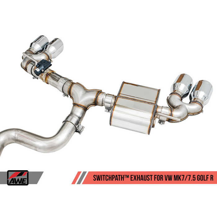 AWE Tuning Audi 8V S3 Track-to-SwitchPath Exhaust Conversion Kit