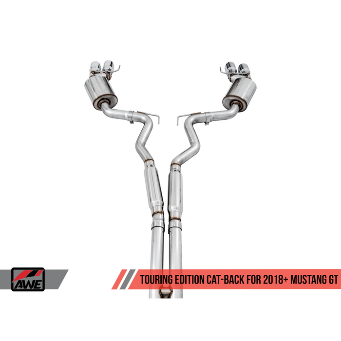 AWE Tuning Exhaust Suite For The 2018+ Ford S550 Mustang GT