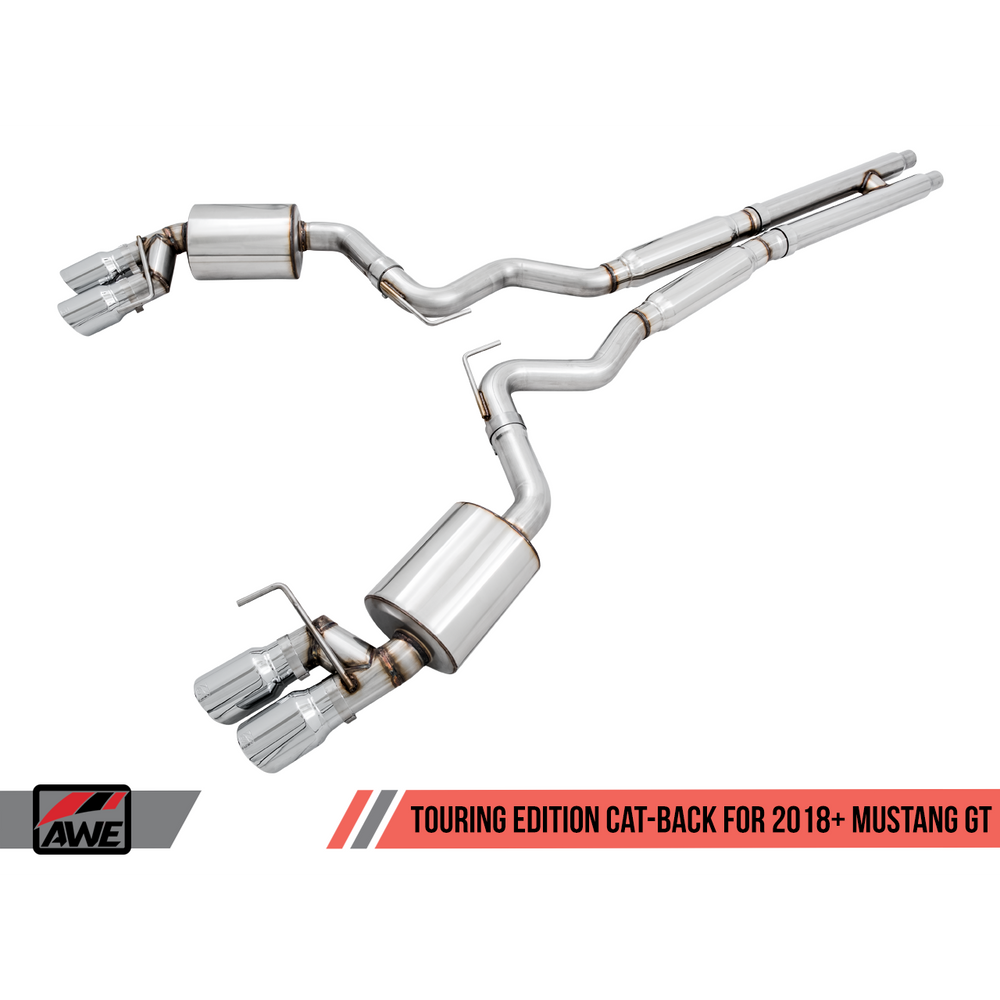 AWE Tuning Exhaust Suite For The 2018+ Ford S550 Mustang GT