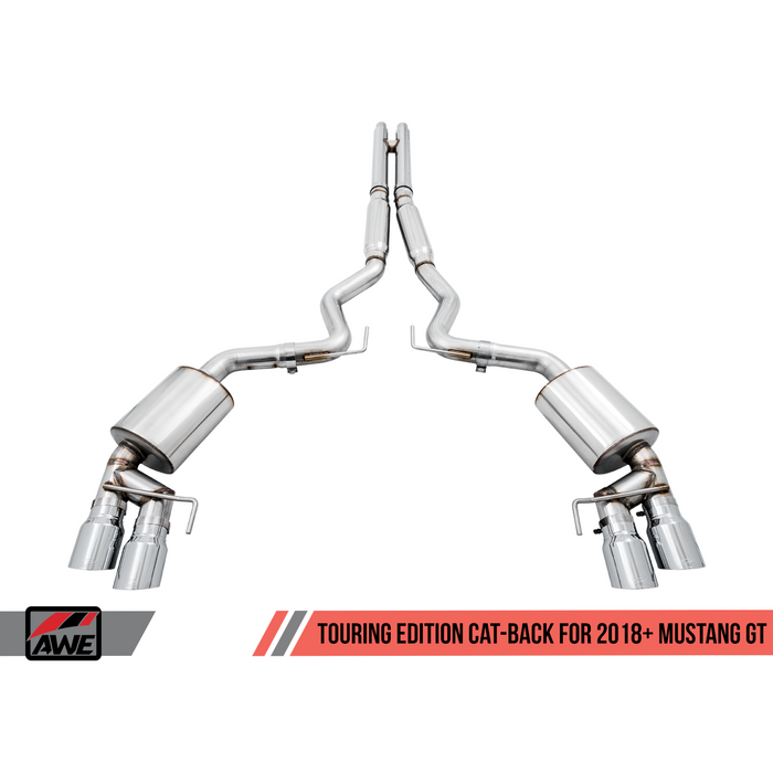 AWE Tuning Exhaust Suite For The 2018+ Ford S550 Mustang GT