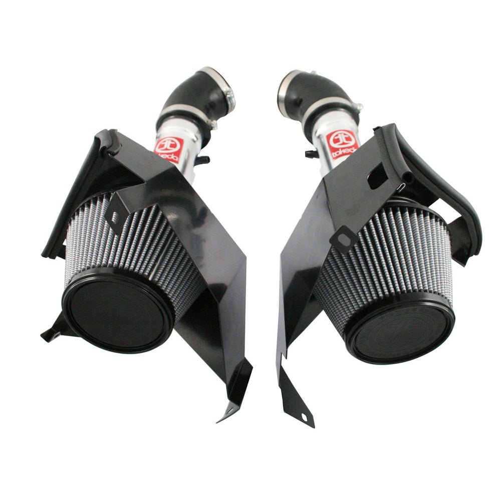 aFe Power Takeda Stage-2 Cold Air Intake System w/ Pro Dry S Media Polished Nissan 350Z 07-08 V6-3.5L VQ35HR