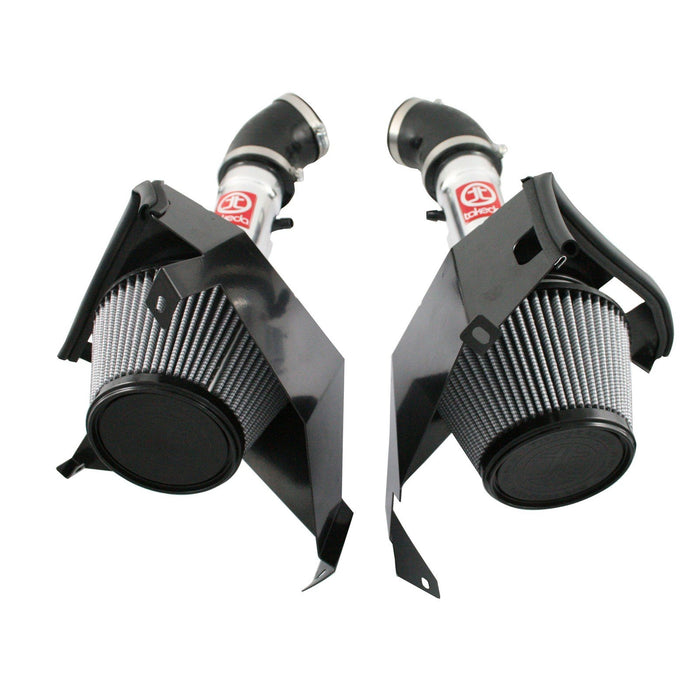 aFe Power Takeda Stage-2 Cold Air Intake System w/ Pro Dry S Media Polished Nissan 350Z 07-08 V6-3.5L VQ35HR