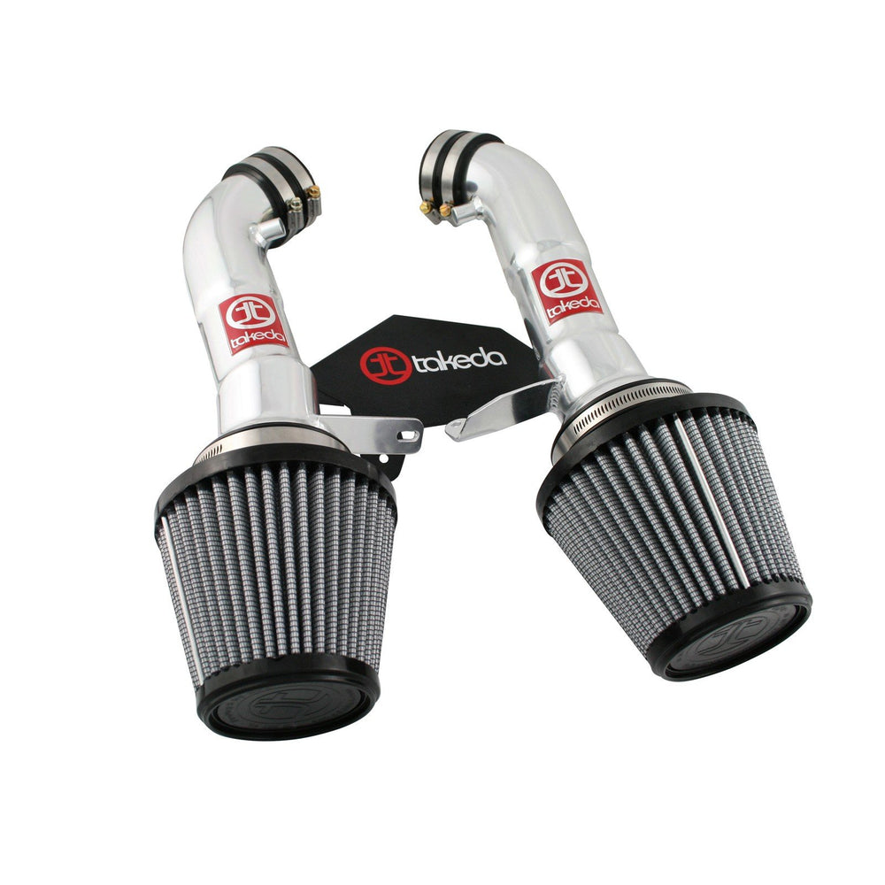 aFe Power Takeda Stage-2 Cold Air Intake System w/ Pro Dry S Media Polished Infiniti G37 08-13/Q60 14-15 V6-3.7L (VQ37VHR)