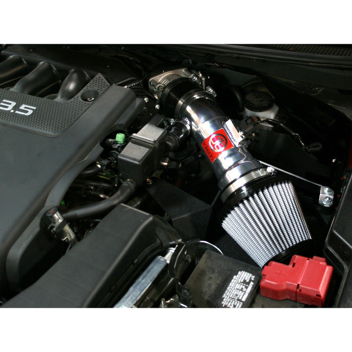 aFe Power Takeda Stage-2 Cold Air Intake System w/ Pro Dry S Media Polished Nissan Altima 07-12 V6-3.5L