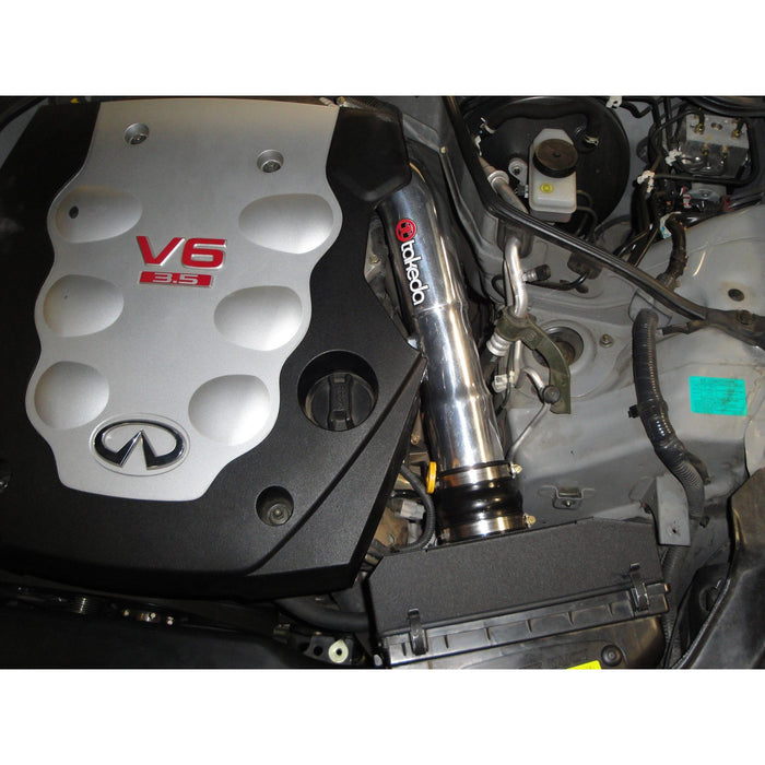 aFe Power Takeda Stage-2 Cold Air Intake System w/ Pro Dry S Media Polished Infiniti G35 03-06 V6-3.5L