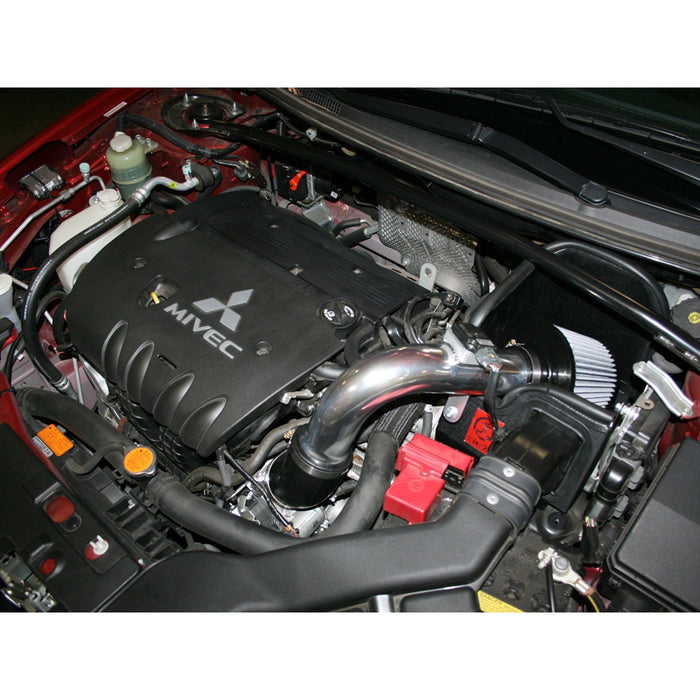 aFe Power Takeda Stage-2 Cold Air Intake System w/ Pro Dry S Media Polished Mitsubishi Lancer 08-14 L4-2.0L