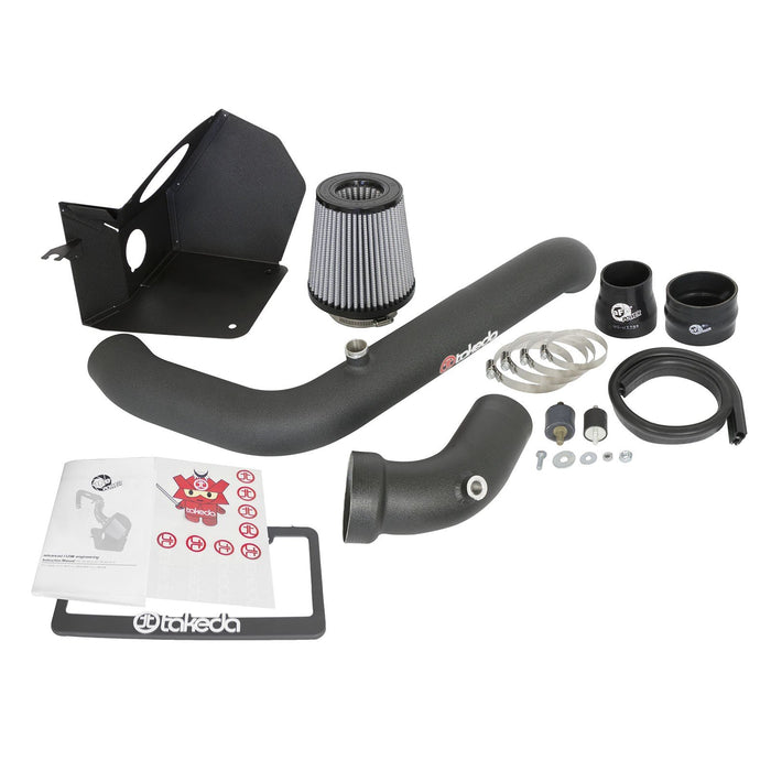 aFe Power Takeda Stage-2 Cold Air Intake System Media Black Ford Focus ST 15-18 L4-2.0L (t)