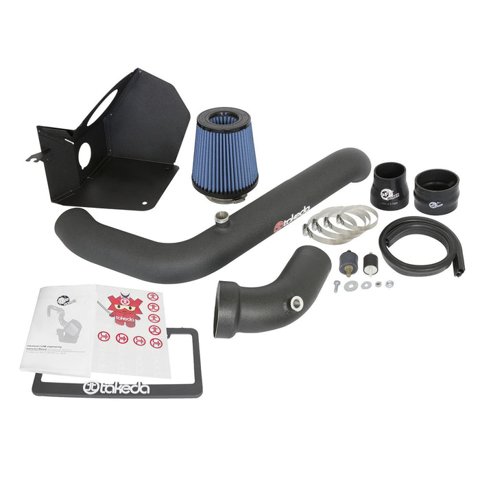 aFe Power Takeda Stage-2 Cold Air Intake System Media Black Ford Focus ST 15-18 L4-2.0L (t)