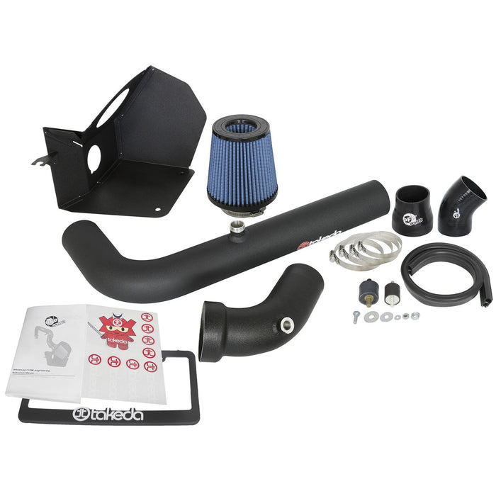 aFe Power Takeda Stage-2 Cold Air Intake System Media Black Ford Focus RS 16-18 L4-2.3L (t)