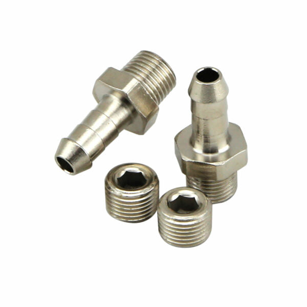 Turbosmart Hose Tail Fittings & Blanks - 1/8" NPT To 6mm