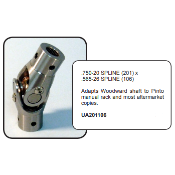 WOODWARD Needle Bearing U-Joints