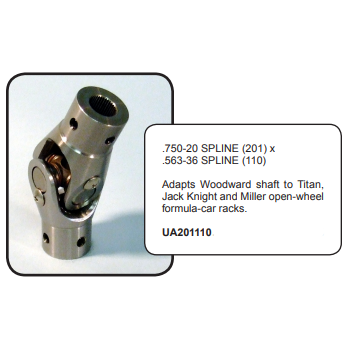 WOODWARD Needle Bearing U-Joints