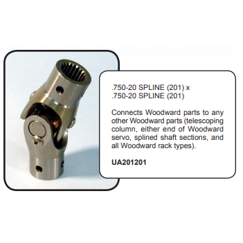 WOODWARD Needle Bearing U-Joints