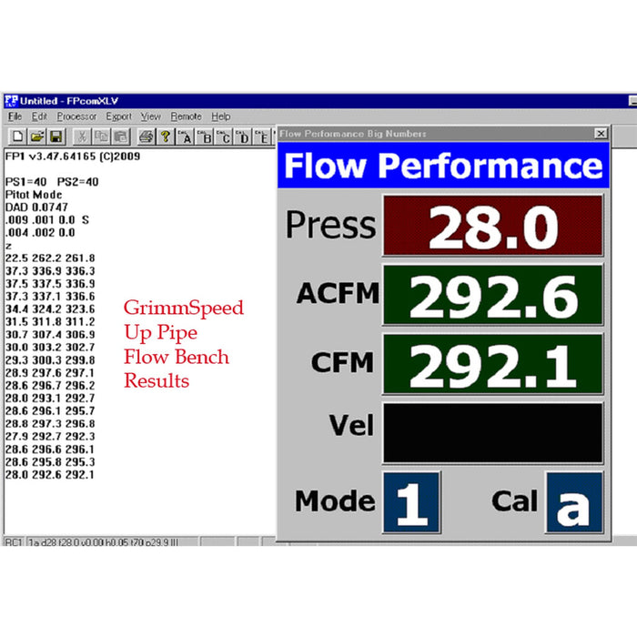 GrimmSpeed Up Pipe, 3-Bolt Inlet - WRX/STI/LGT/FXT