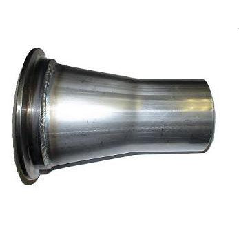 ATP Turbo V-Band Flanged. Mild steel flange TIG welded to S.S Transition, 304SS, 3" OD transitioned to 55mm