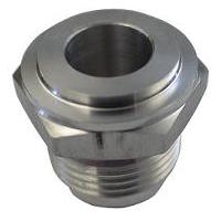ATP Turbo Weld Bung, Aluminum -10 An Male Flare, Has Appropriate Bore Throughout And Seat In The Back End For