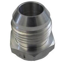 ATP Turbo Weld Bung, Aluminum -10 An Male Flare, Has Appropriate Bore Throughout And Seat In The Back End For