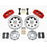 Wilwood Dynapro Red 6 Front Hat Kit Red - 2.19"/310mm Rotors