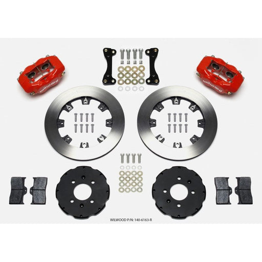 Wilwood Forged Red Dynalite Front Hat Kit 262mm